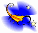 十二星座卡通矢量